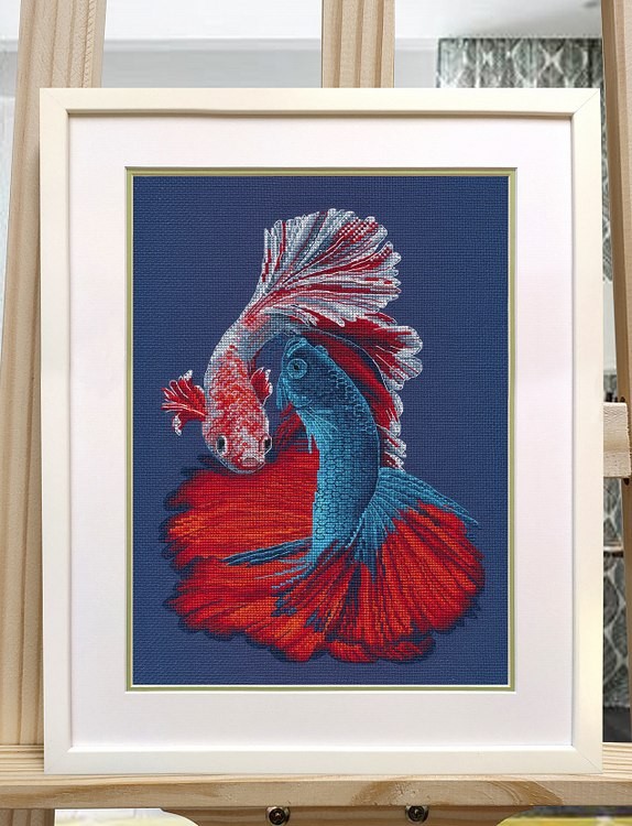 Набор для вышивания «Бойцовые рыбки» — картинка 6