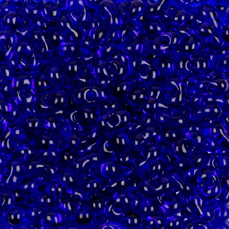 Бисер Чехия FARFALLE 321-90001 3,2х6,5 мм, 50 г, цвет: 30100 темно-васильковый