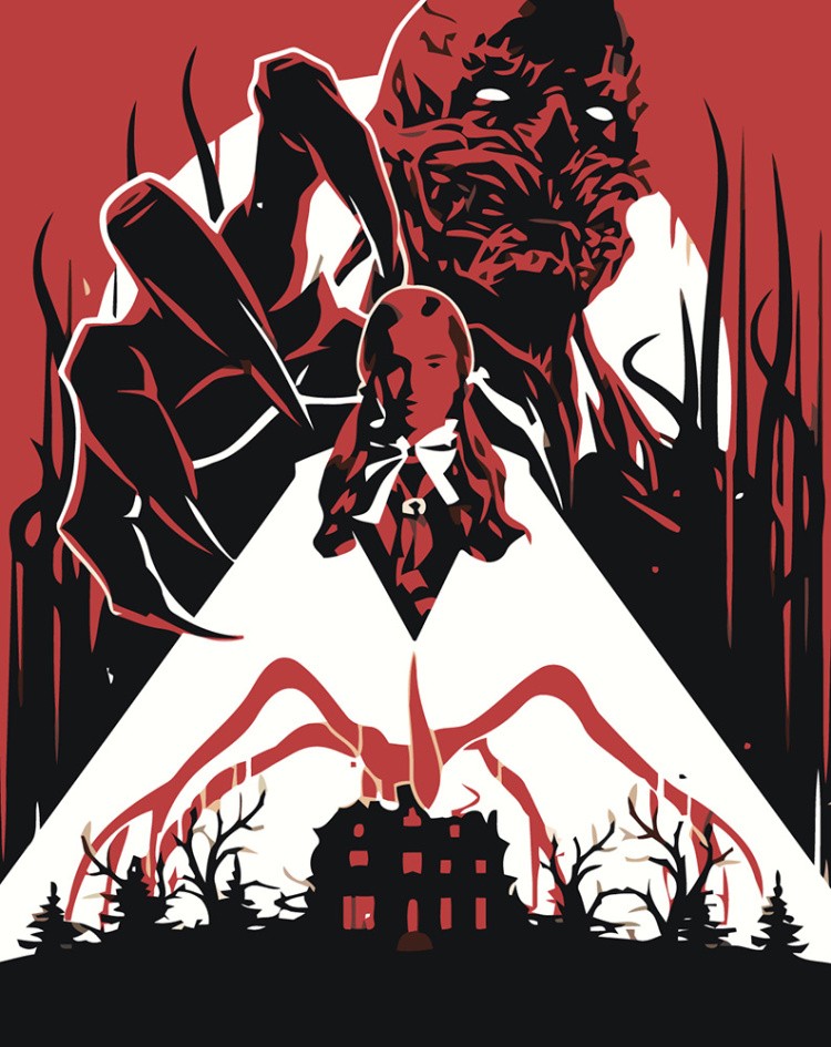 Картина по номерам ОСД Очень странные дела Векна