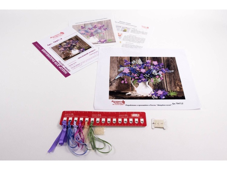 Набор для вышивания «Полевой букет» — картинка 4