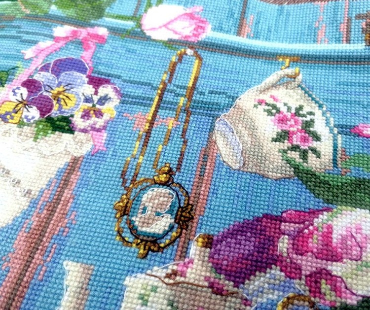 Набор для вышивания «Цветочный уголок» — картинка 3