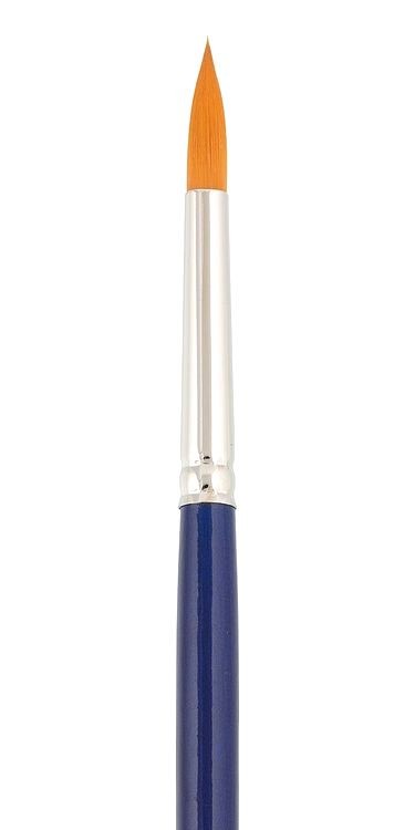 Кисть синтетика «Gallery» №14, круглая, 5 шт., длинная ручка, Vista-Artista — картинка 2