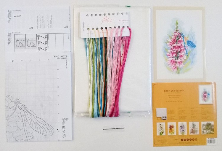 Набор для вышивания «Сокровище стрекозы» — картинка 3