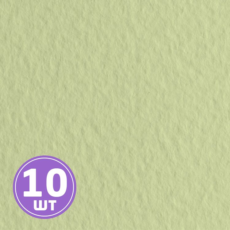 Бумага для пастели «Tiziano», 160 г/м2, 50х65 см, 10 листов, цвет: 52551011 verduzzo/светло-зеленый, Fabriano