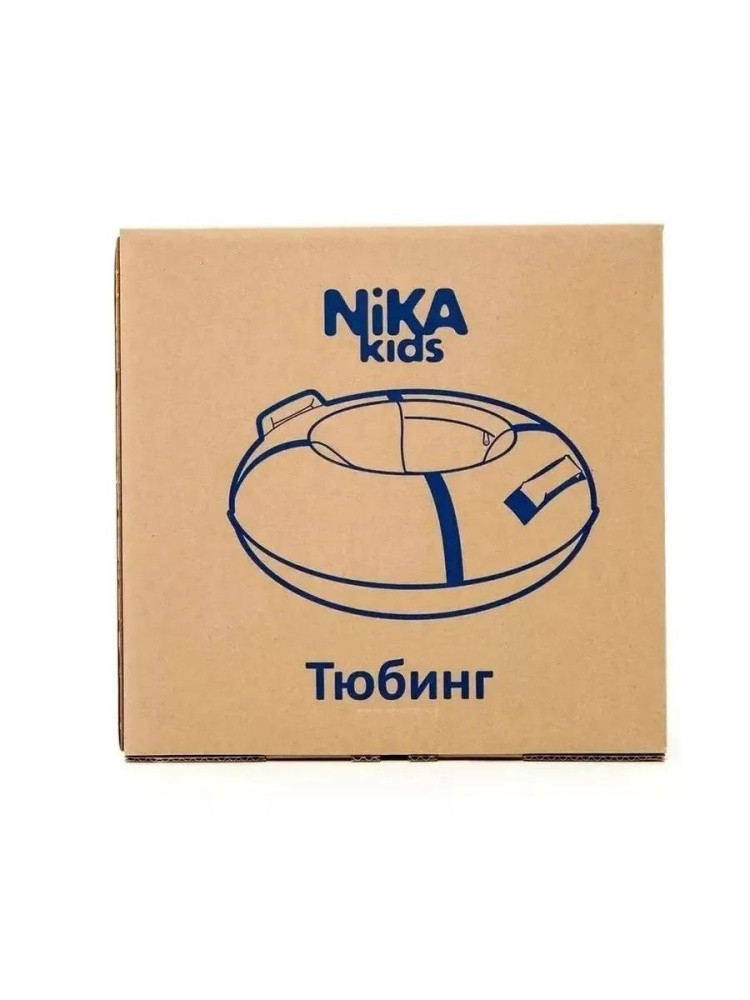 Детская зимняя ватрушка тюбинг для катания 85 см — картинка 5