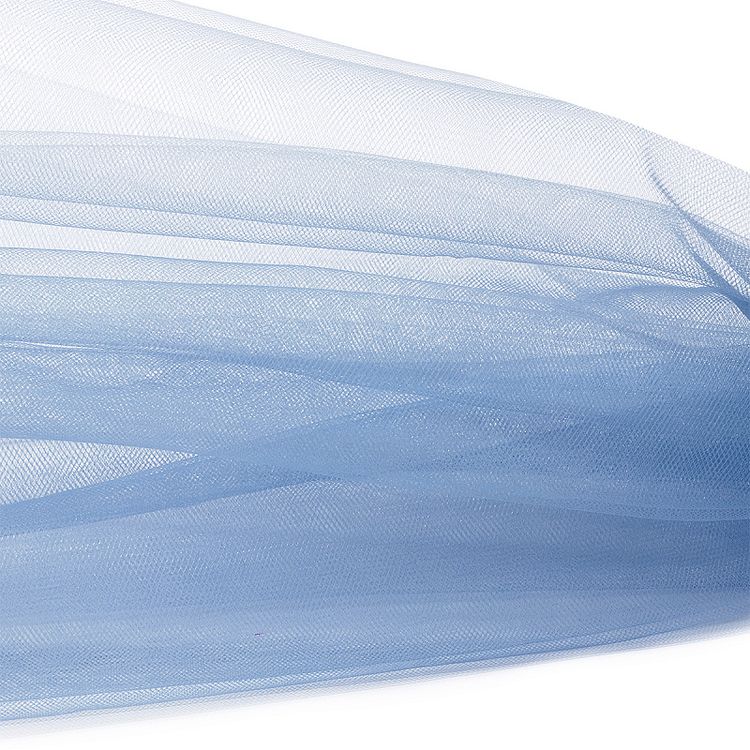 Еврофатин мягкий матовый Hayal Tulle, 5 м, ширина 300 см, 100% полиэстер, цвет:цвет: аква, Hayal — картинка 2