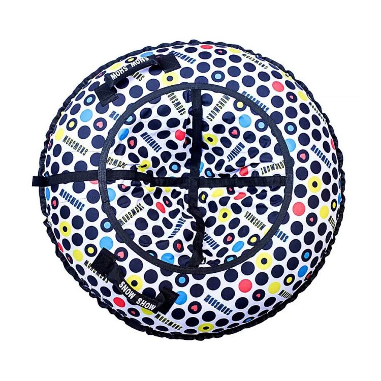 Детская зимняя ватрушка тюбинг для катания 118 см — картинка 4