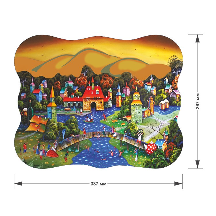 Деревянные пазлы DAVICI «Зима не за горами» — картинка 2