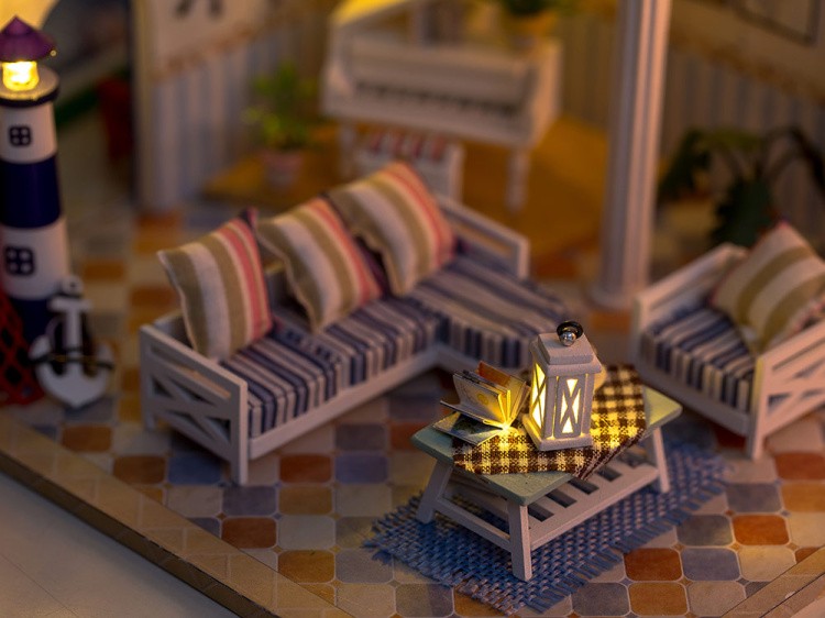 Набор для создания миниатюры (румбокс) «Вилла» — картинка 11