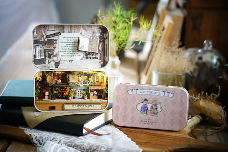 Сборная модель Румбокс. Домик в шкатулке «Уголок счастья» — картинка 10