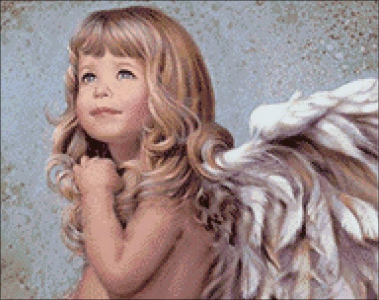 Алмазная вышивка «Ангел» — картинка 2