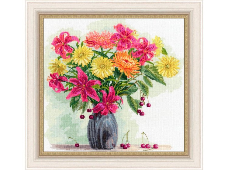 Набор для вышивания «Вишневые нотки» — картинка 2
