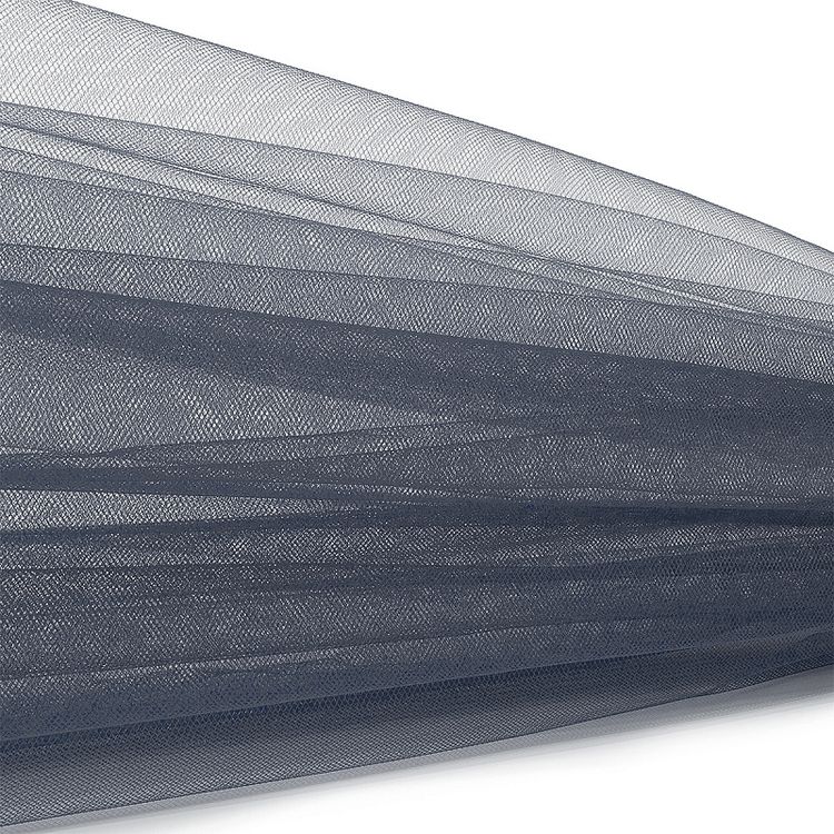 Еврофатин мягкий матовый Hayal Tulle, 5 м, ширина 300 см, цвет: сумрачно серый, Hayal — картинка 2