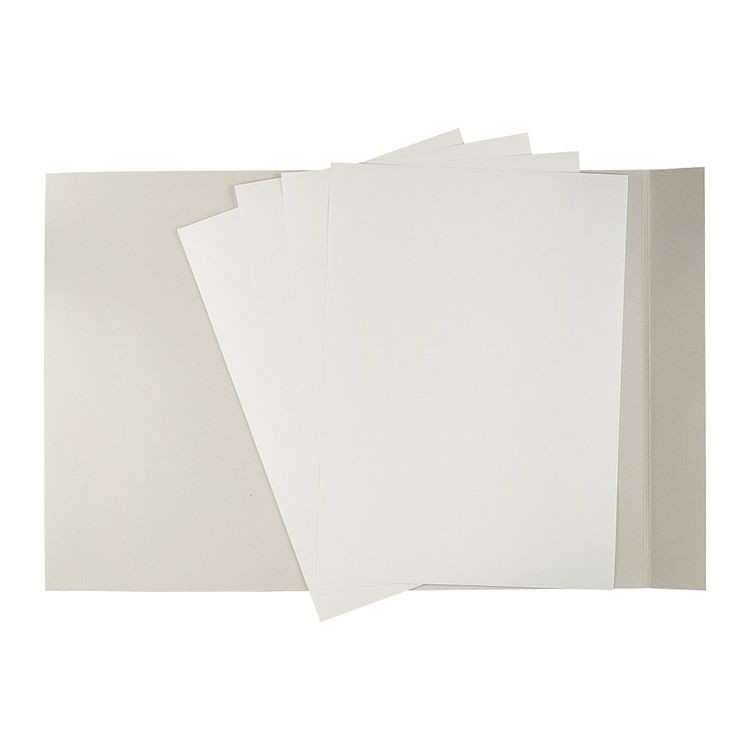 Папка с бумагой для акварели «Изостудия», тисненая, 200 г/м2, А4, 15 л., Аква-колор — картинка 3