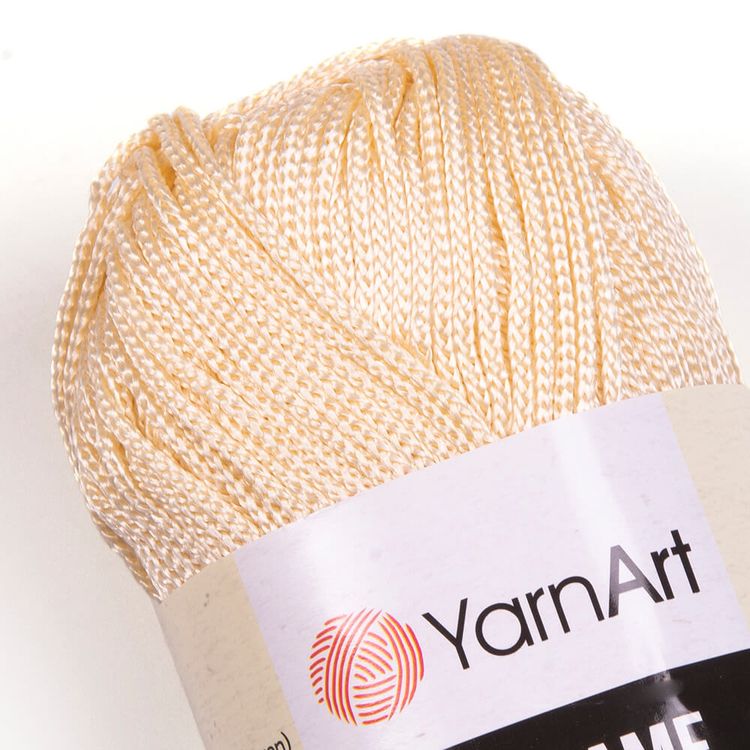 Пряжа YarnArt Macrame (165), кремовый, 5 шт. по 90 г — картинка 2