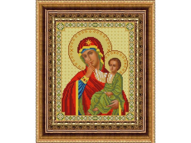 Рисунок на ткани «Богородица Отрада и Утешение»