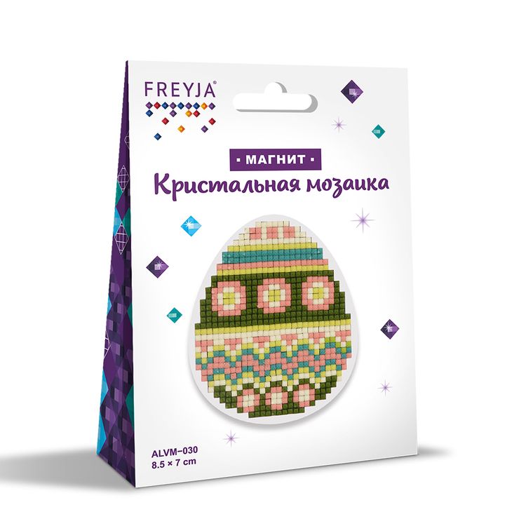 Алмазная вышивка магнит «Яйцо» — картинка 2