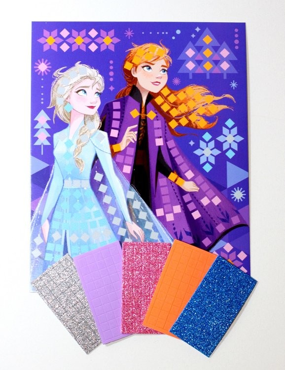 Аппликация «Холодное сердце» — картинка 2