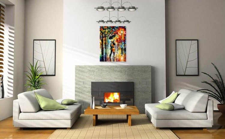 Алмазная вышивка «Под дождем» — картинка 4