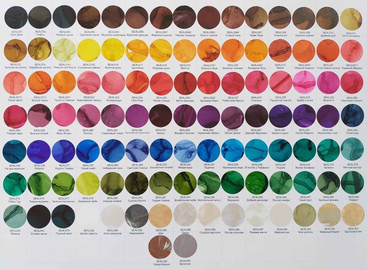 Алкогольные чернила ScrapEgo Зеркало души 30 мл — картинка 3