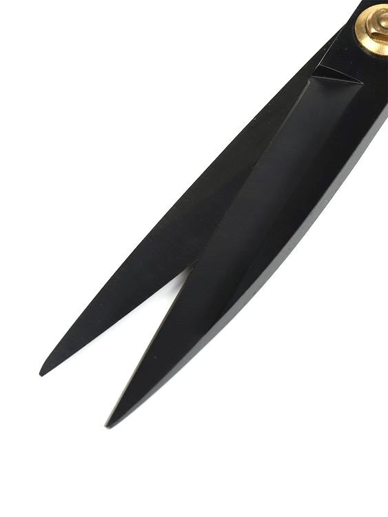 Ножницы портновские 09, 235/115 мм, цельнометалл., ручка силикон, Maxwell premium — картинка 4