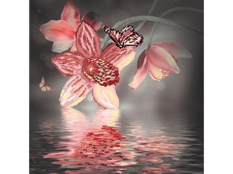 Набор вышивки бисером «Сон орхидеи» — картинка 2