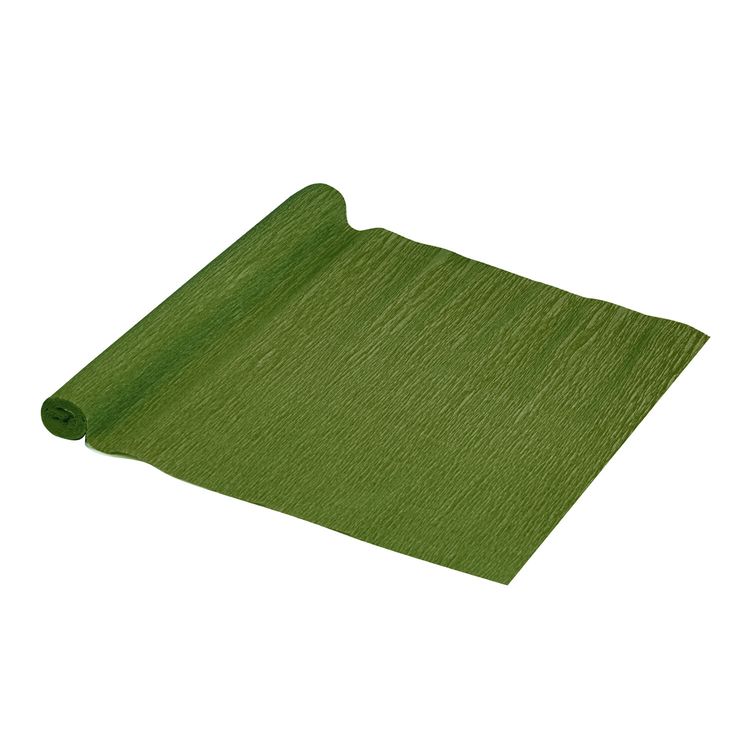 Бумага гофрированная (креповая), 110 г/м2, травяная, 50х250 см, ОСТРОВ СОКРОВИЩ — картинка 2