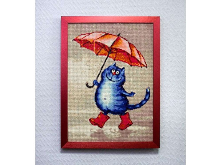 Алмазная вышивка «Весенний дождь» — картинка 4