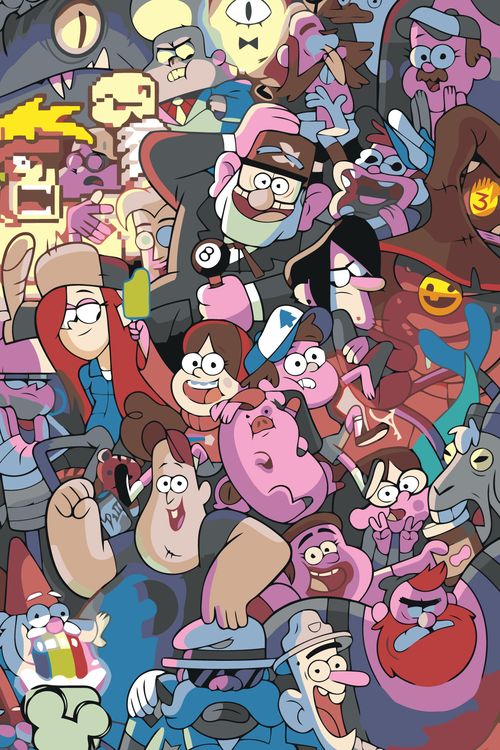 Картина по номерам «Gravity Falls Гравити Фолз: Персонажи 2»