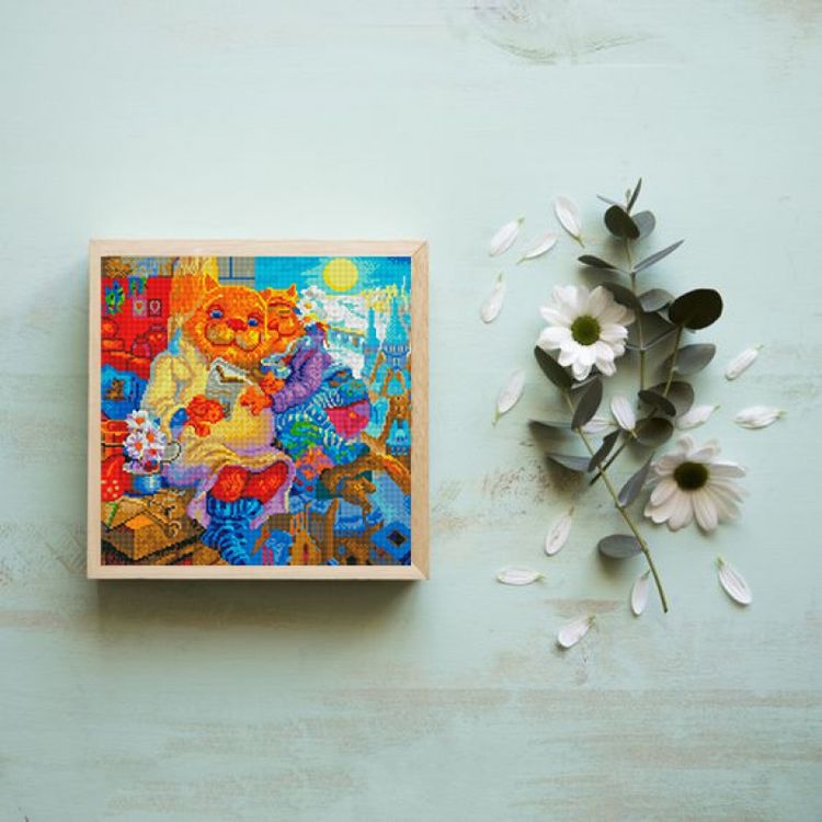 Алмазная вышивка «Письмо с острова Пасхи» — картинка 6