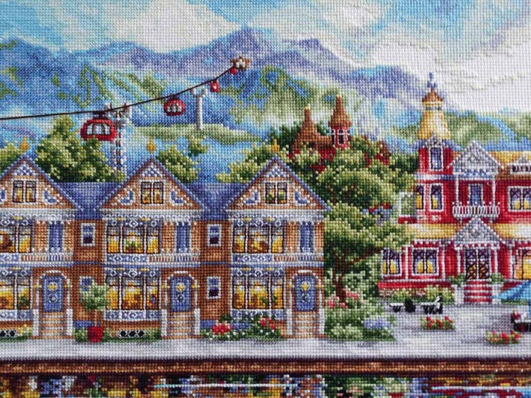 Набор для вышивания «Викторианская набережная» — картинка 3