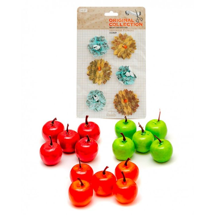 Декоративные элементы «Яблочная корзина» — картинка 5