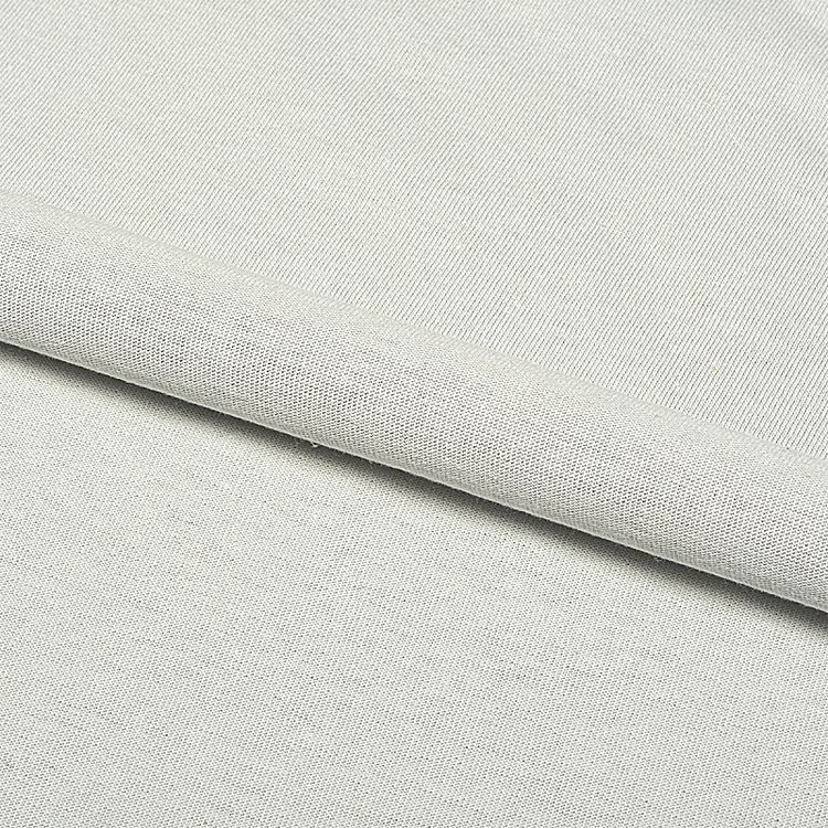 Ткань трикотаж Кулирка хлопок, 6 м, ширина 100+100 см, 145 г/м2, цвет: серый, TBY — картинка 4