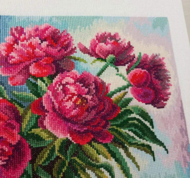 Набор для вышивания «Когда цветут пионы» — картинка 6
