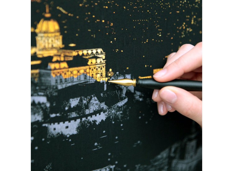 Скретч-картина «Будапешт» — картинка 3