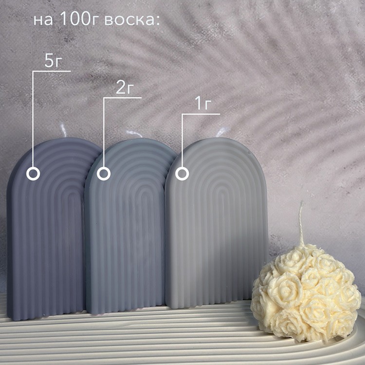 Краситель сухой для свечей/воска, «Чернильный», 10 г — картинка 2