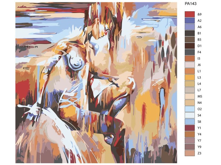 Картина по номерам «Артемида» — картинка 2