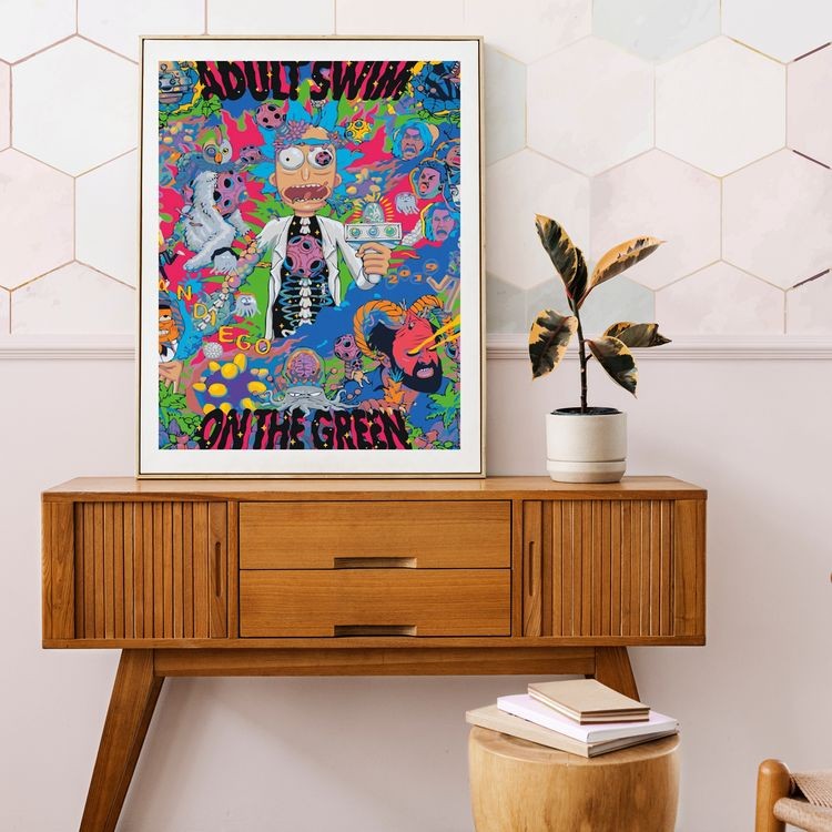 Картина по номерам «Rick and Morty - Рик и Морти» — картинка 5