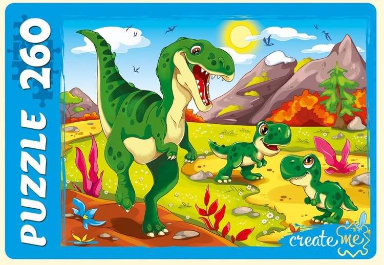 Пазлы «Эпоха динозавров»