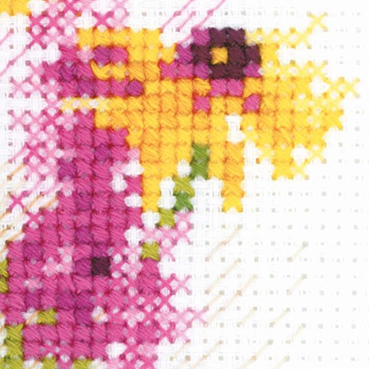 Набор для вышивания «Букетик с рудбекией» — картинка 5