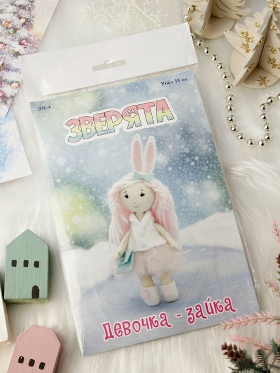 Набор для шитья «Девочка-зайка» — картинка 5