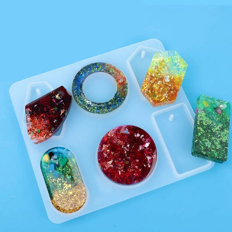 Силиконовый молд Epoxy Master для кулонов, 16х15 см — картинка 4