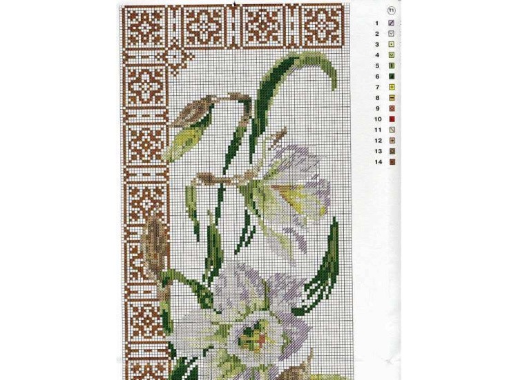 Набор для вышивания «Нарциссы» — картинка 2