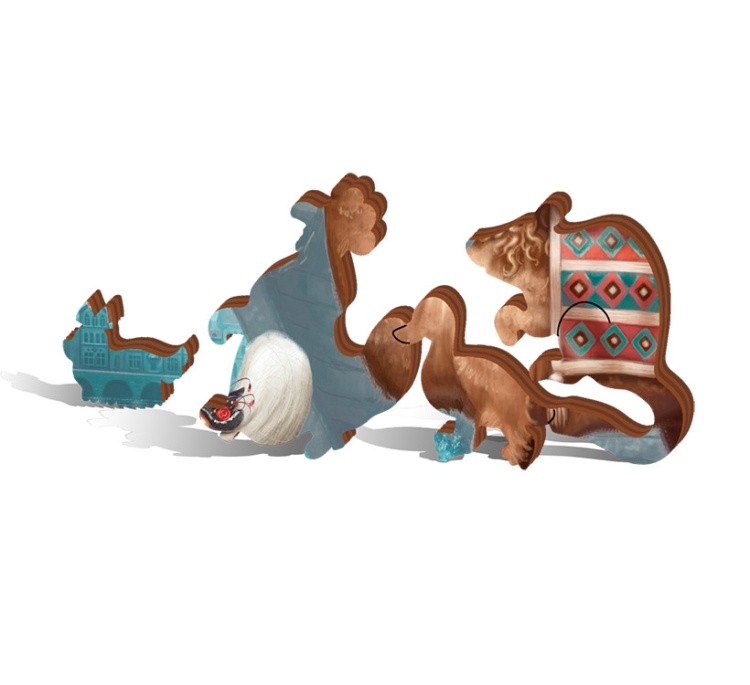 Деревянные пазлы DAVICI «Корабль сокровищ» — картинка 5