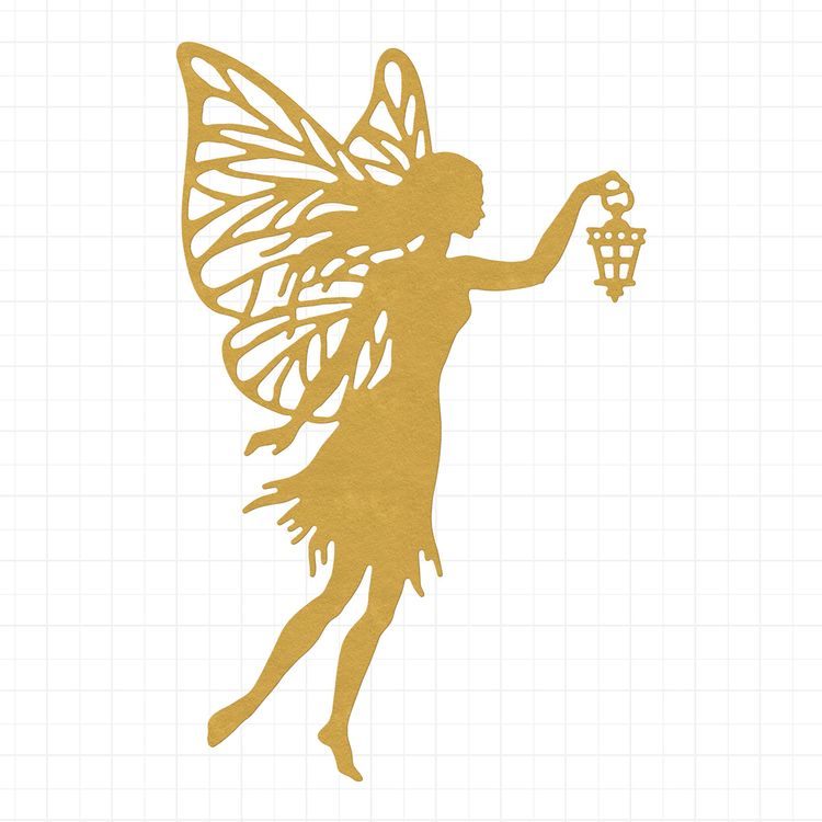 Нож для вырубки «Фея с фонариком», 11,5x7,4 см, Mr.Painter — картинка 2