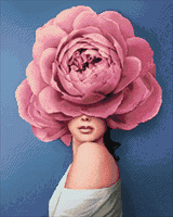 Алмазная вышивка «Цветочная фантазия» — картинка 2