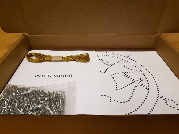 Набор для творчества STRING ART «Сойка» — картинка 3