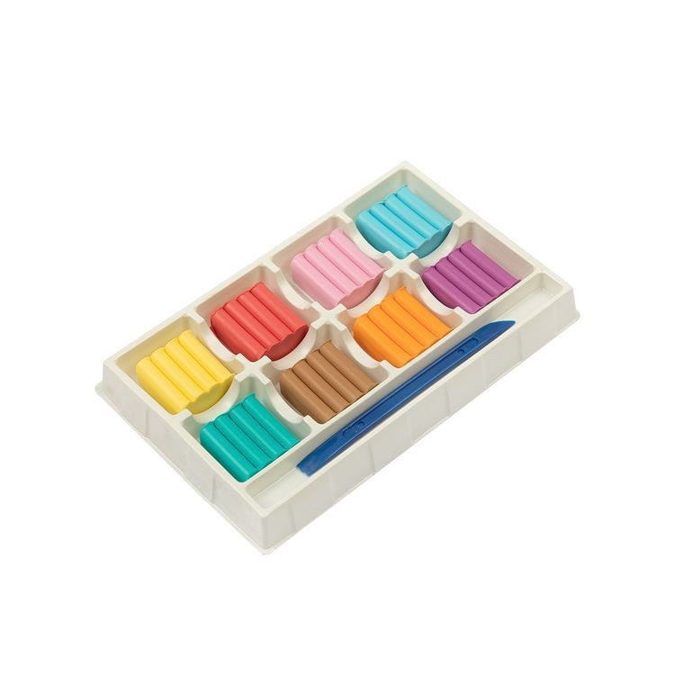 Пластилин классический «Пастельные цвета», 8 цв., Лео Играй — картинка 2