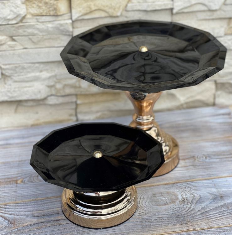 Основание для вазы золотое, 9 см — картинка 7