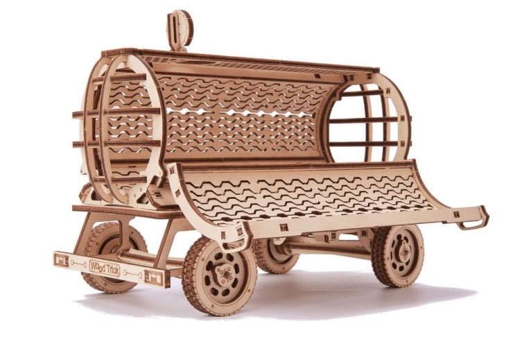Конструктор из дерева «Прицепы для трактора», Wood Trick — картинка 6